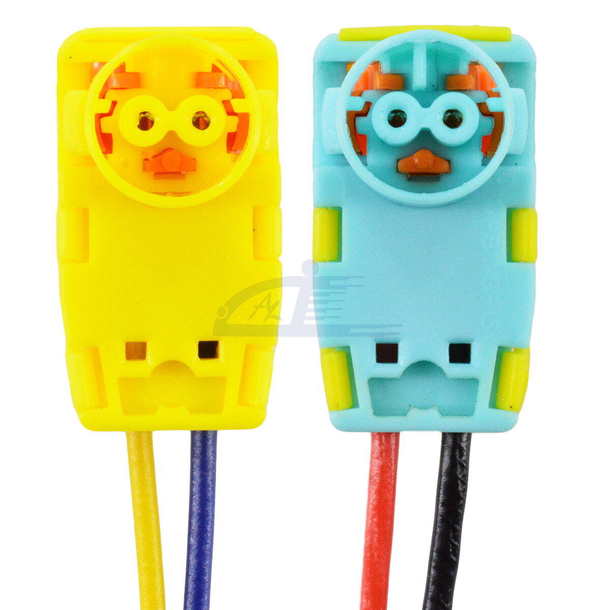 2pcs Driver AB Clock Spring Plug Connector for 2020 2021 2022 Chrysler Pacifica