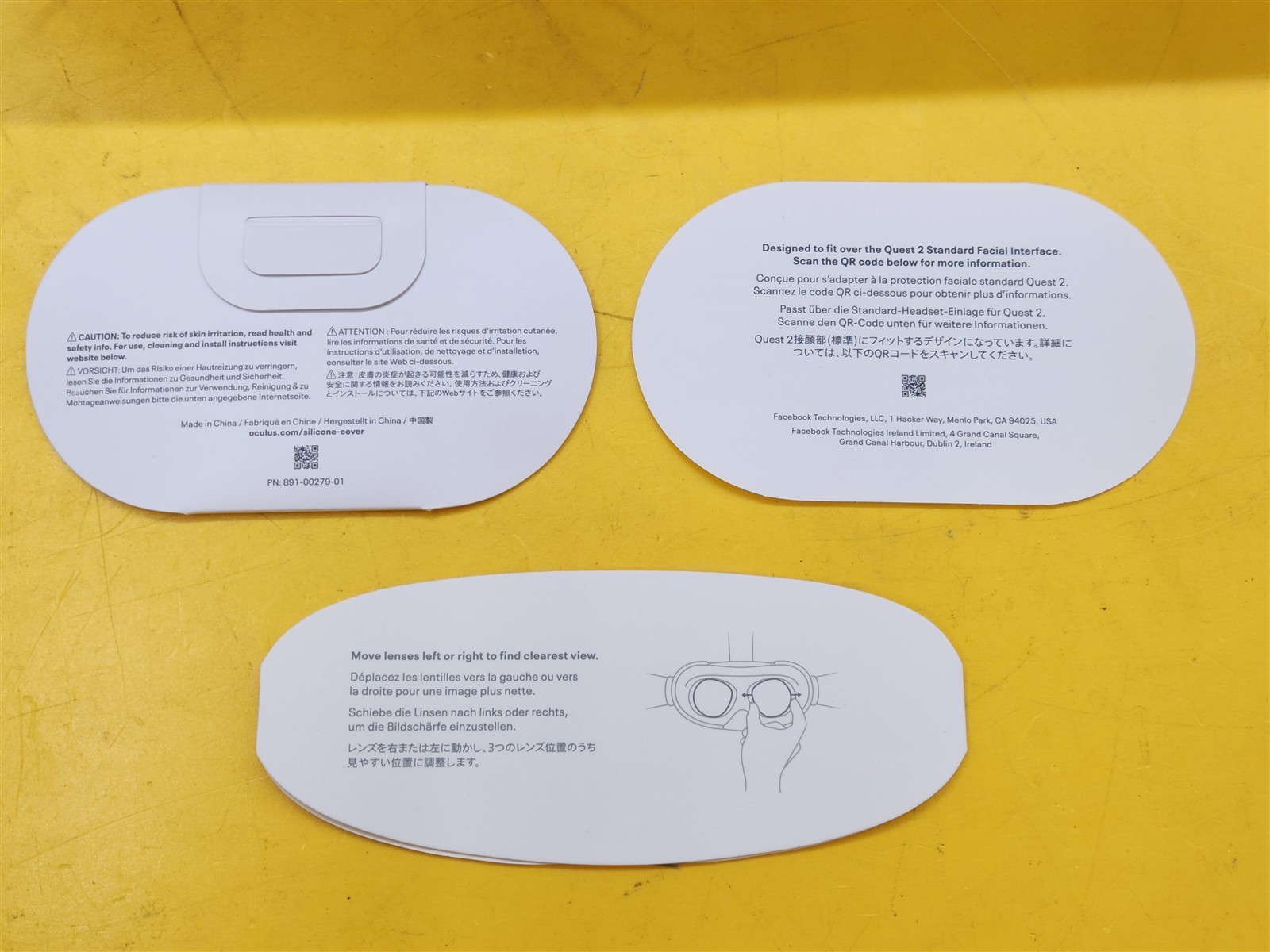 ⭐️⭐️⭐️⭐️⭐️ Oculus Quest 2 **OEM BOX ONLY** w Manuals