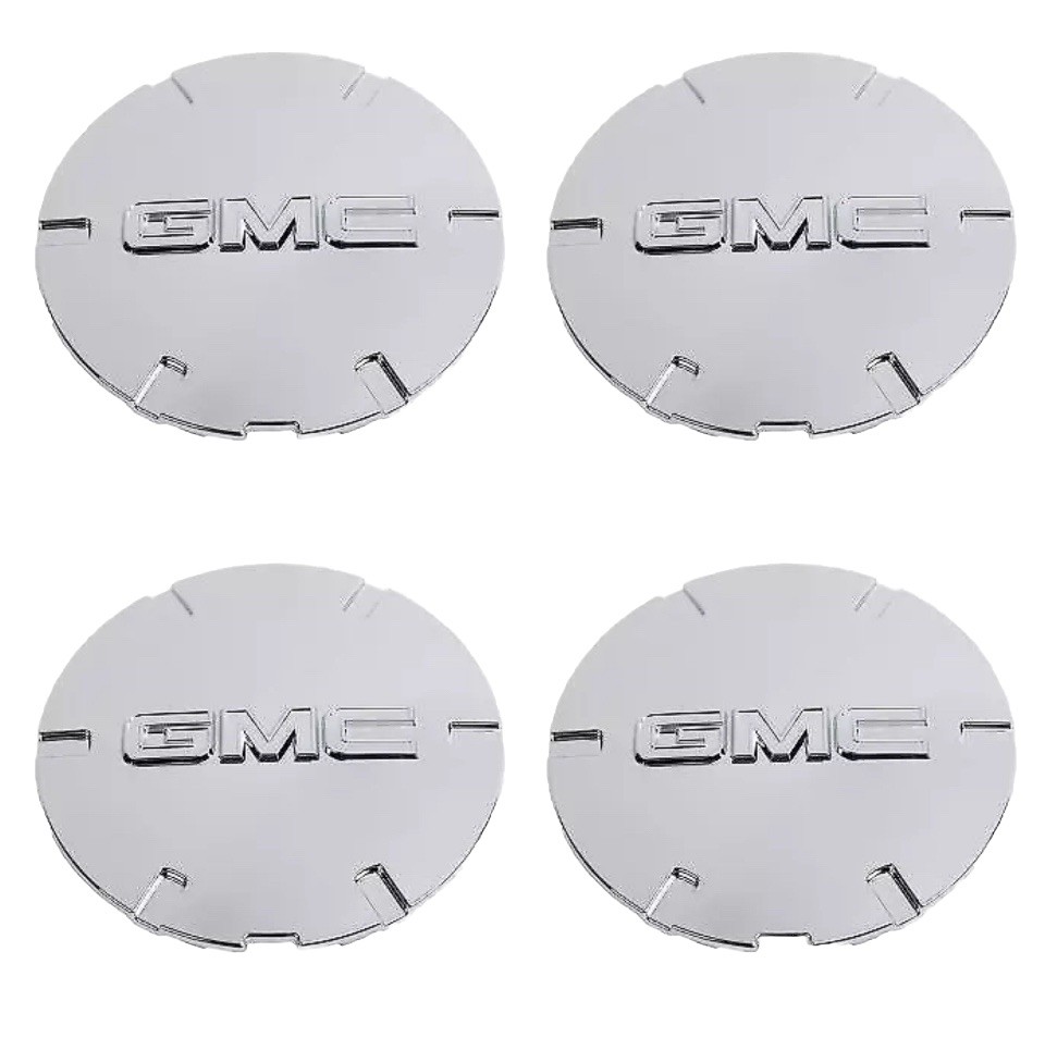 OEM NEW 2010-2017 GMC Terrain 19" Wheel Hub Center Cap Chrome 9597571  set 4