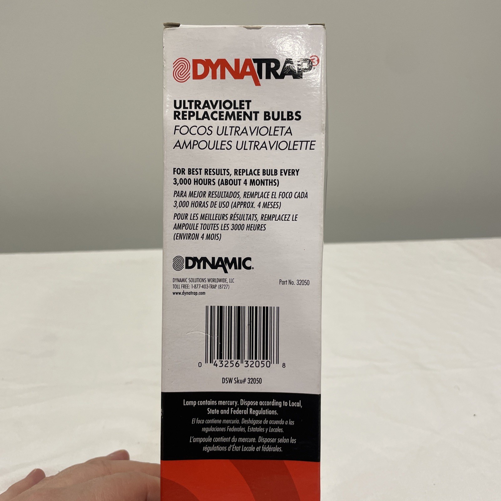DynaTrap 32050 6 Watt Bulbs for DT2000XL, DT2000XLP, and DT3012, PACK OF 2 NOB