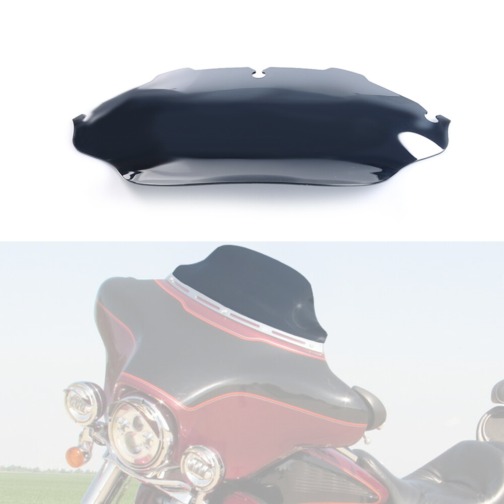 Grey 8'' Windshield Windscreen for 1996-2013 Harley Electra Street Glide FLHT