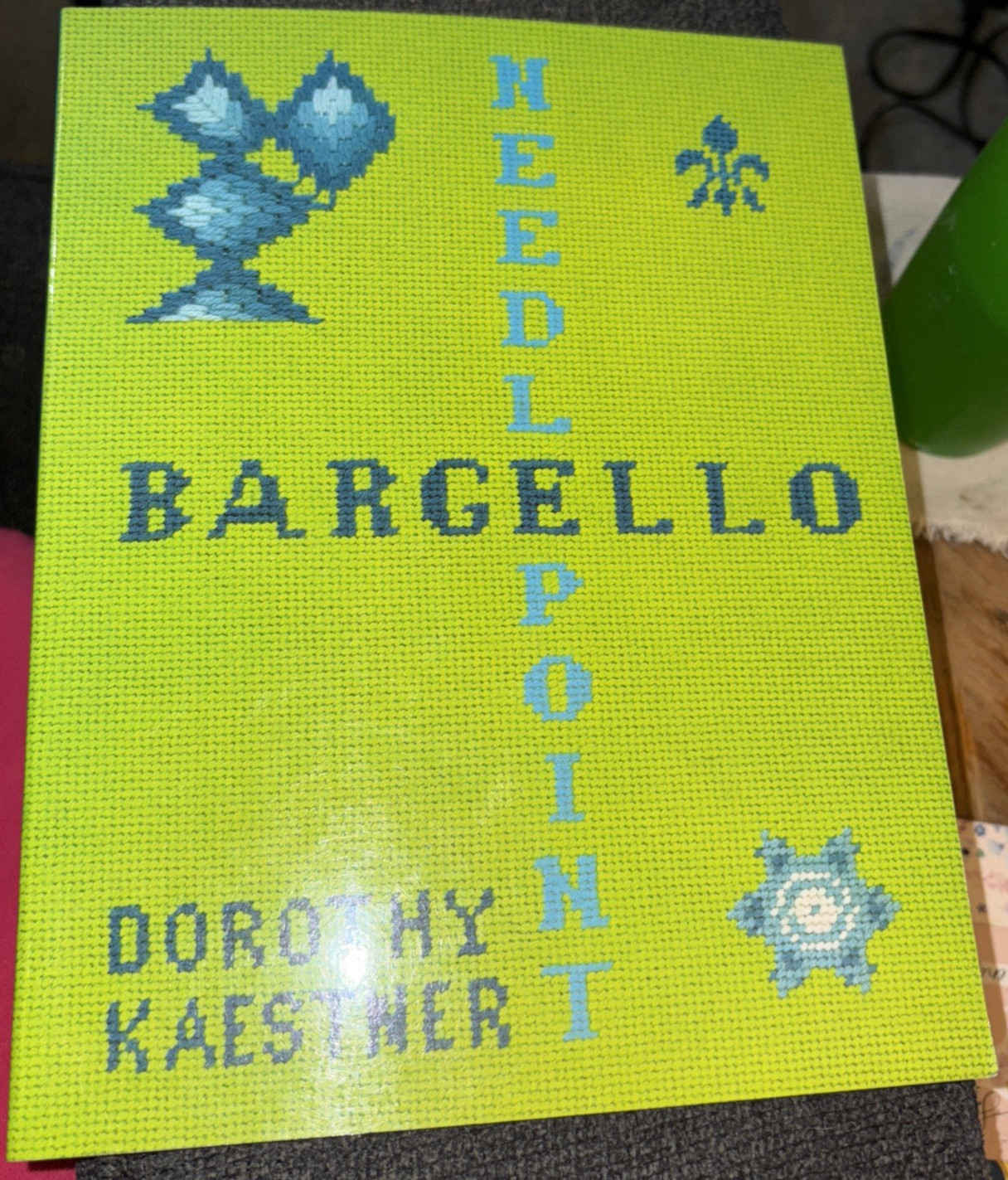 Vtg Rare Needlepoint Bargello Pattern Bk by Dorothy Kaestner 1974