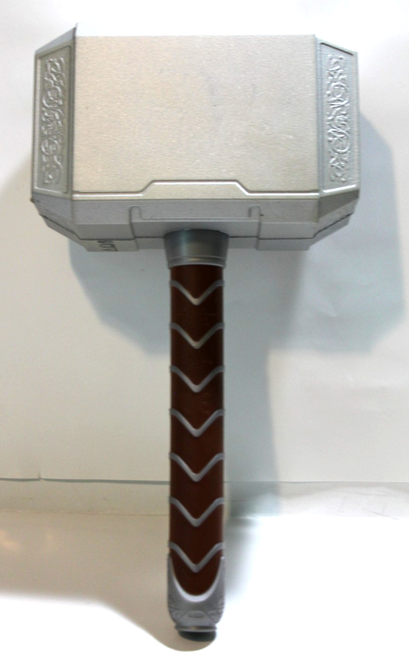 Thor Hammer Replica Mjolnir Props 11" Halloween Cosplay Costume Foam Toy Kids