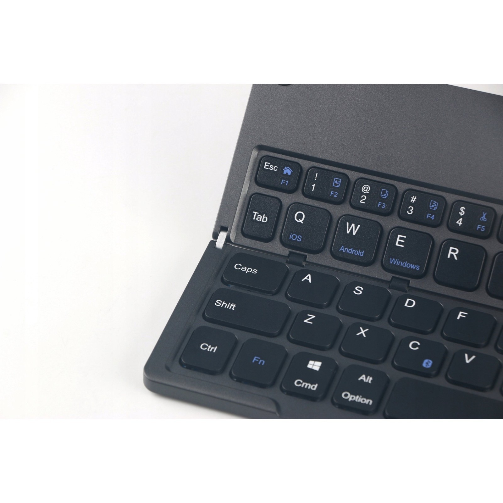 Foldable Bluetooth Keyboard with Stand for Tablet iPad Phone Portable Folding