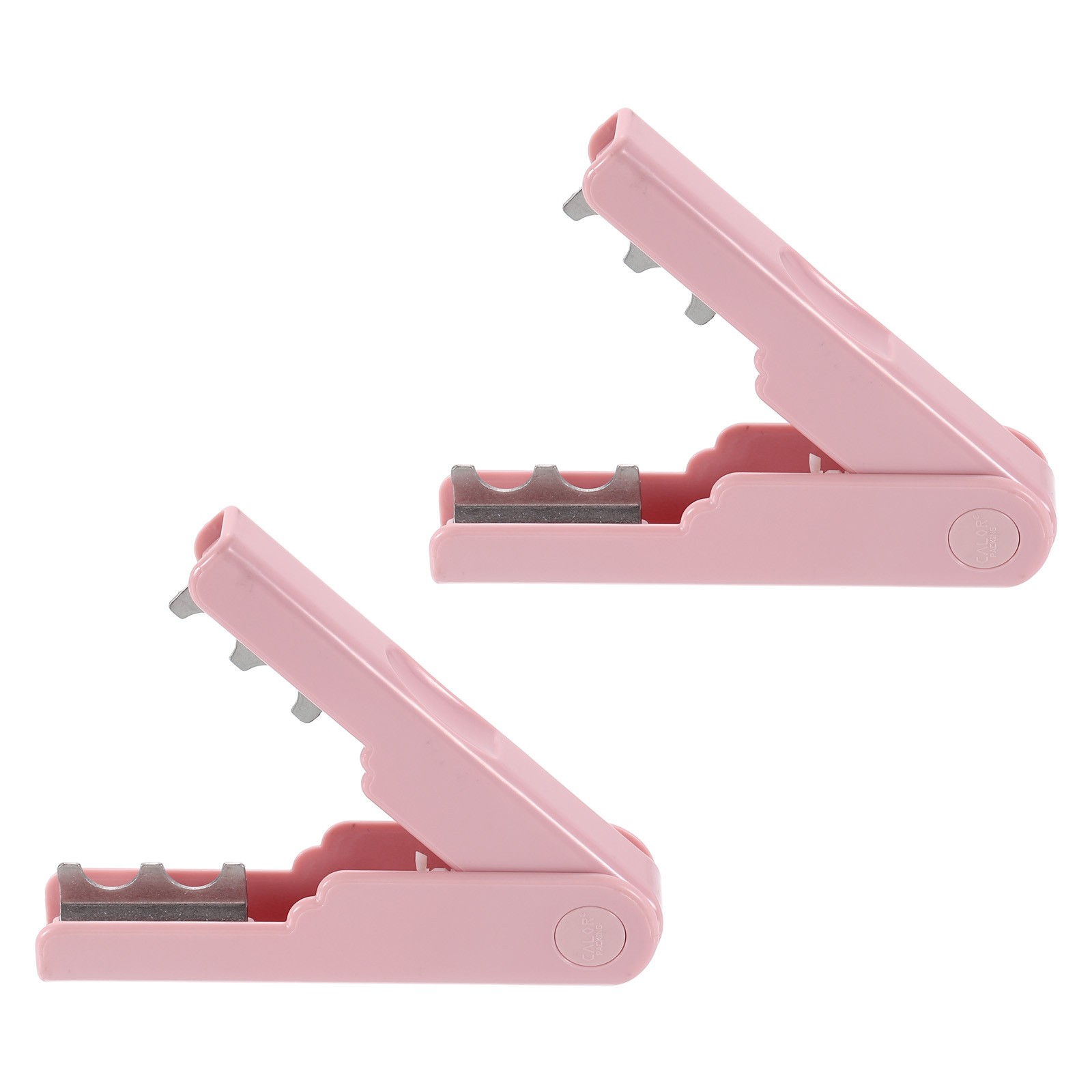 2 Pcs 5.51" Metal Rose Thorn Stripper Tool Pink Flower Thorn Leaf Remover