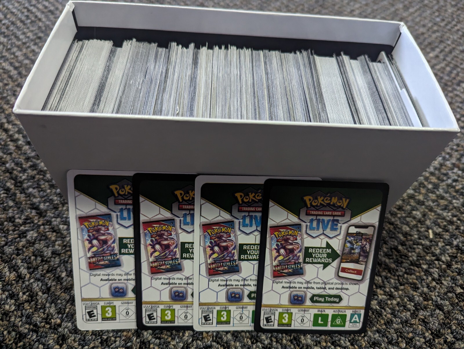 Pokemon TCG Online Code Cards - Unused -  **Codes Messaged Digitally - Fast**