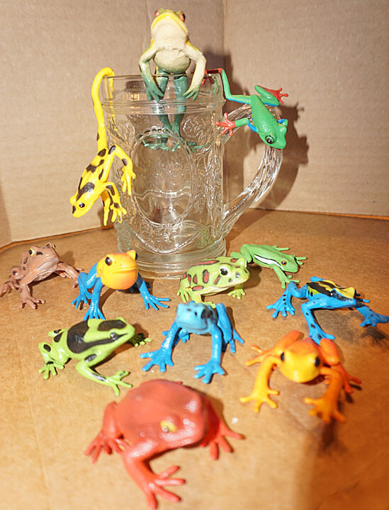 Frog Assortment (12) - PVC