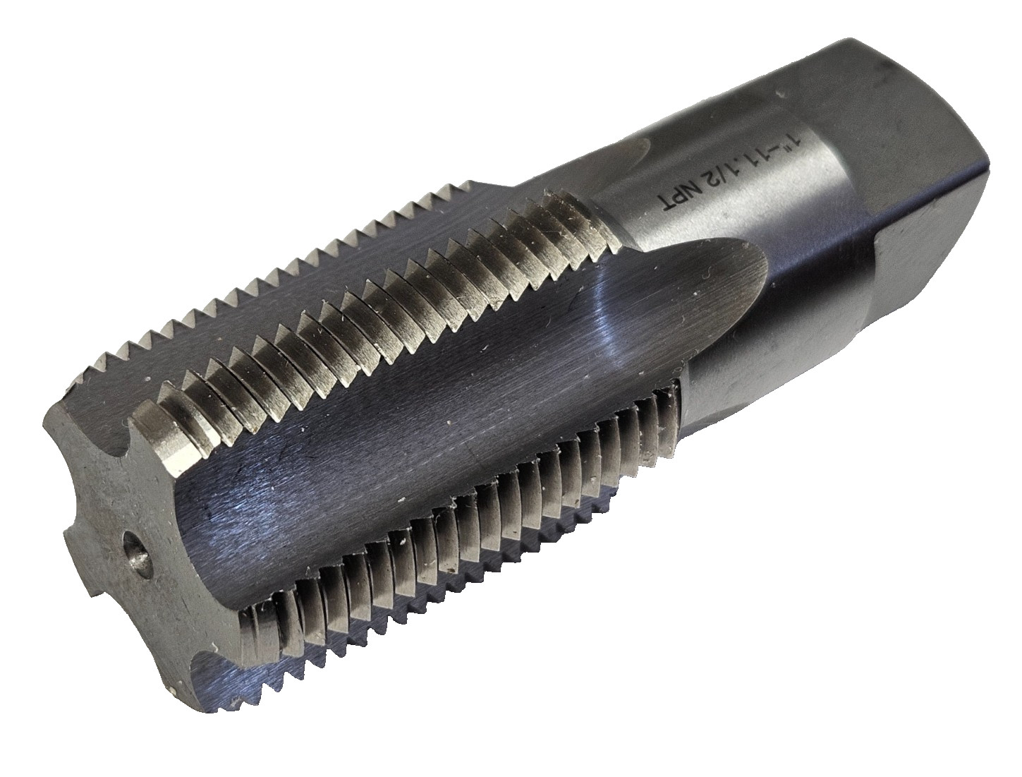 1"-11-1/2 NPT Taper Pipe Tap DWTPT1INCH CS by Drill America Cut or Rethreading
