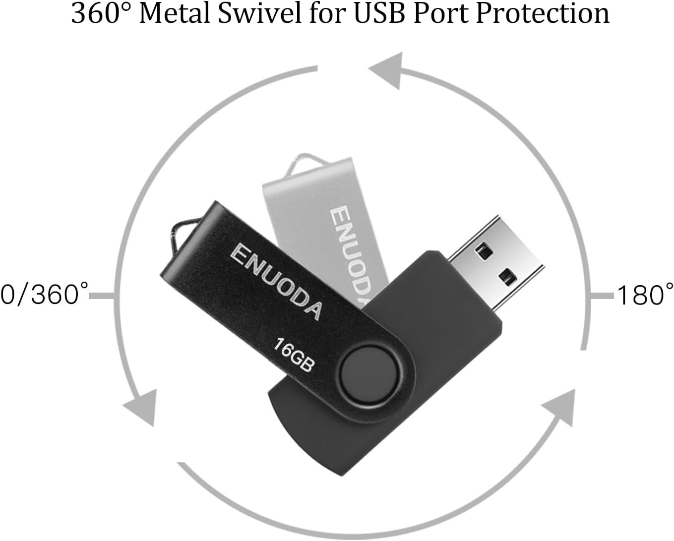 16GB USB Flash Drive – Lightweight, Durable & Dust Proof for Easy Data Transfer