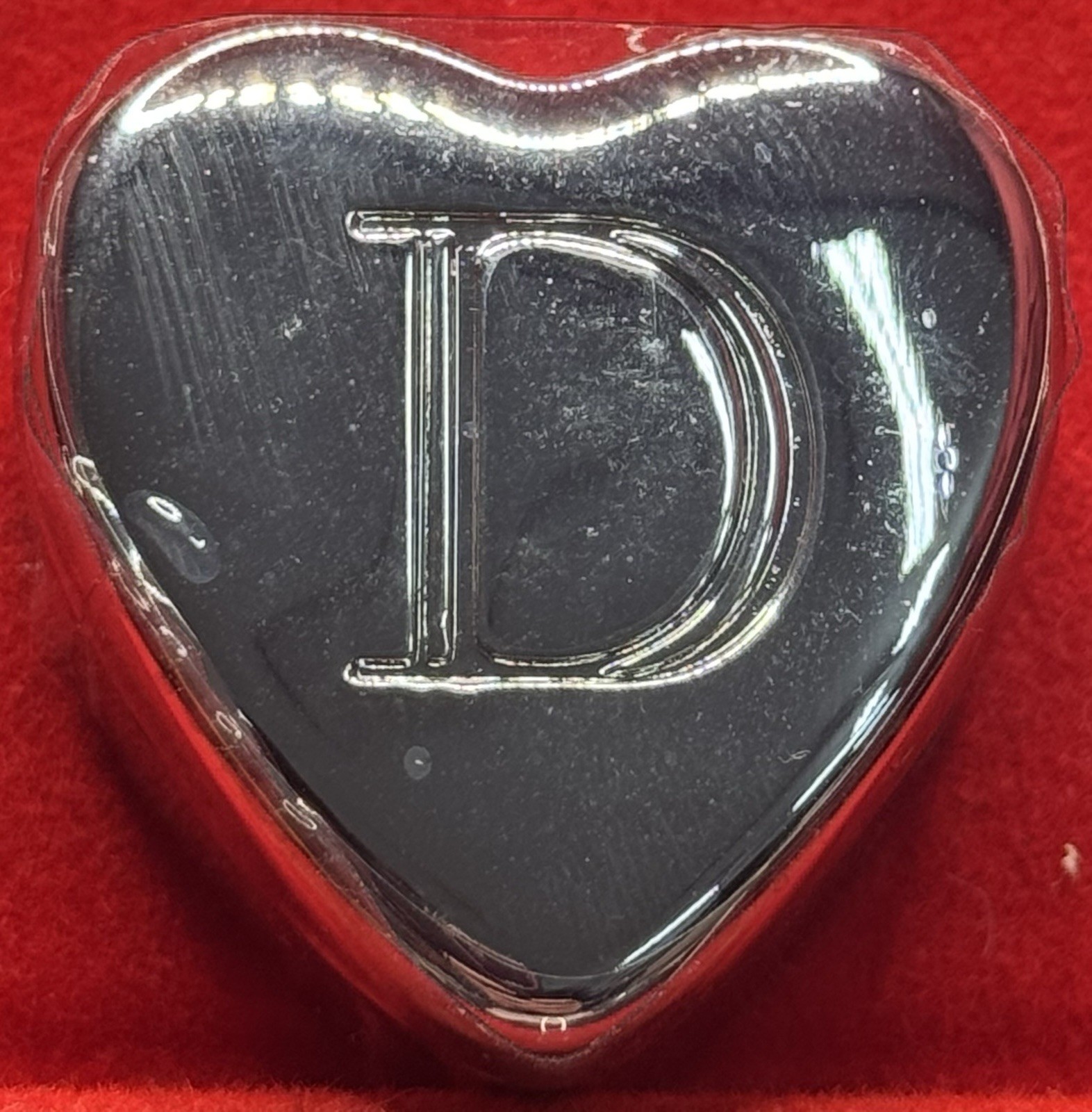 D Ganz Heart Trinket Box Velvet Lined 1.5” NIB Early 2000’s