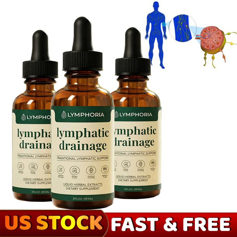 5X Lymphoria - Lymphatic Drainage 59ml - Detox, Bloat Relief & Immune Support.