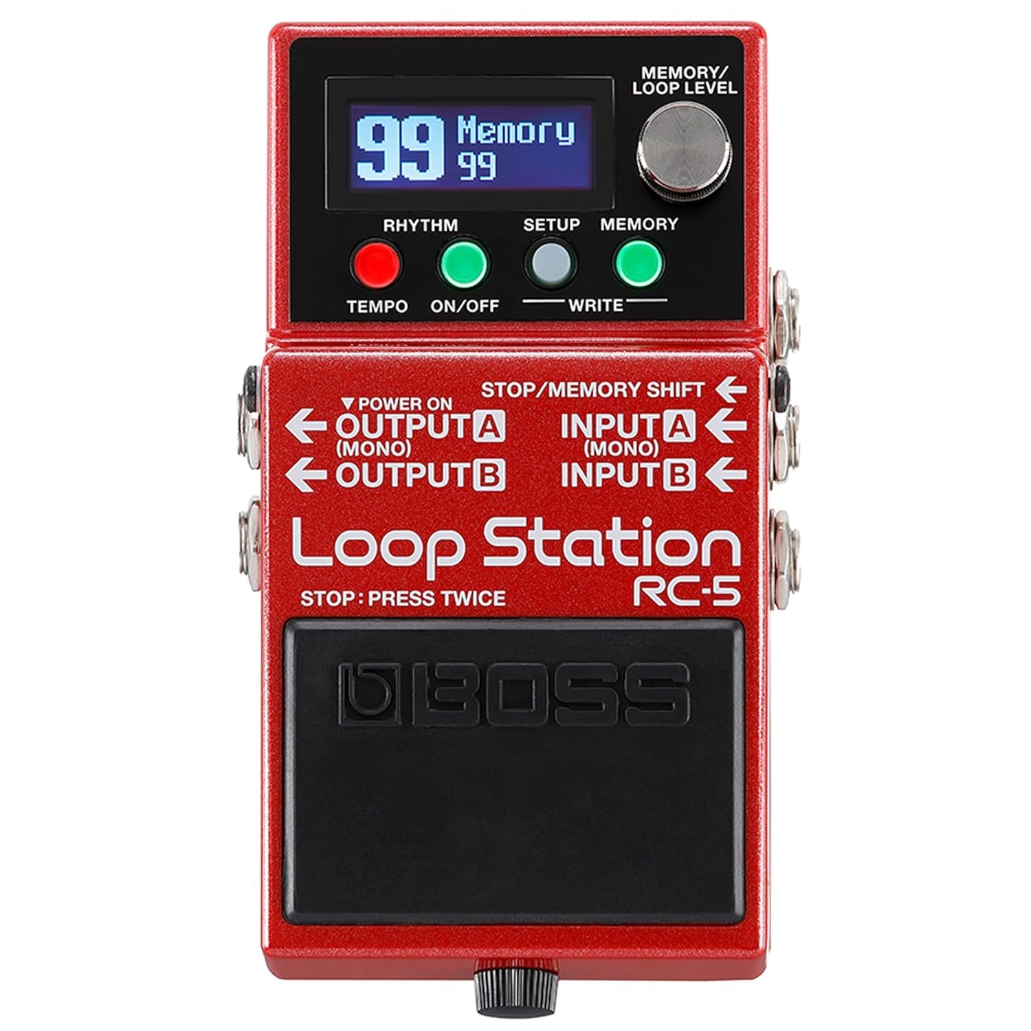 BOSS RC-5 Loop Pedal 32-Bit Compact Looping Music Effects Processor Station