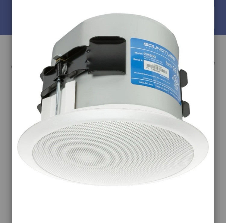 Lot of 2 SoundTube CM500i Indoor/Outdoor/Recessed Ceiling Speakers