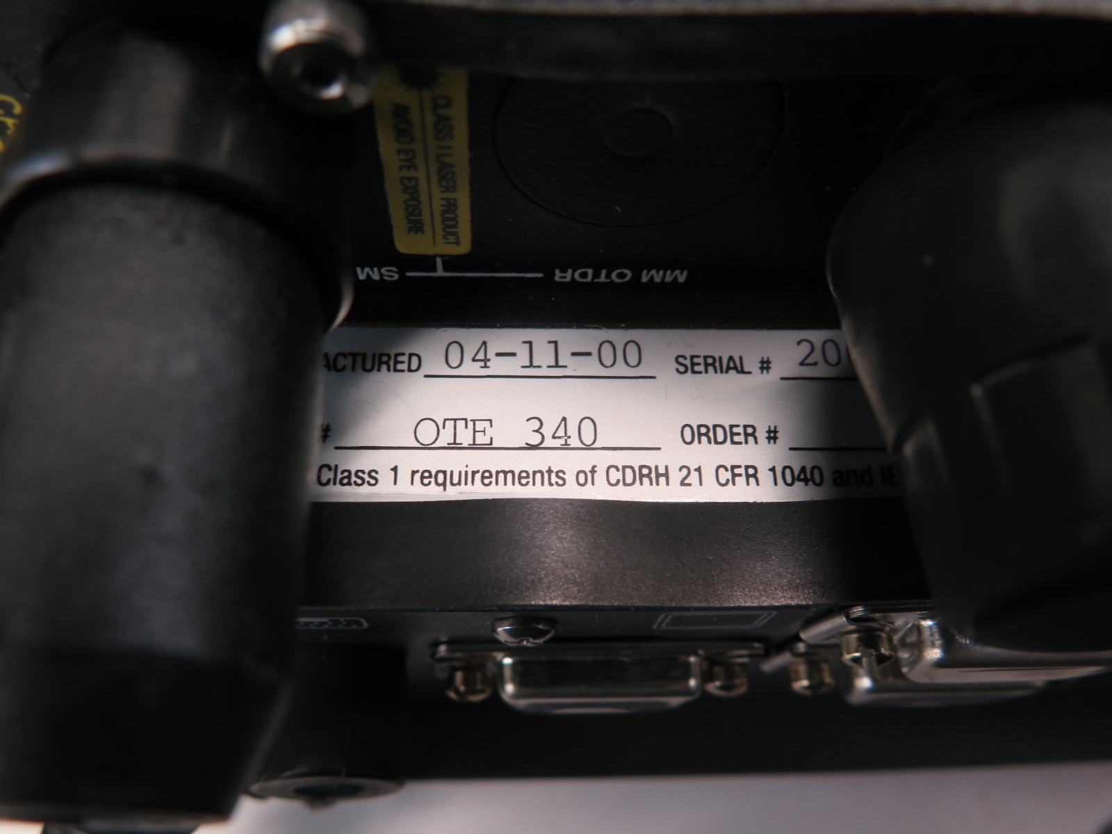 Siecor OTDR plus Multitester II 340M-73