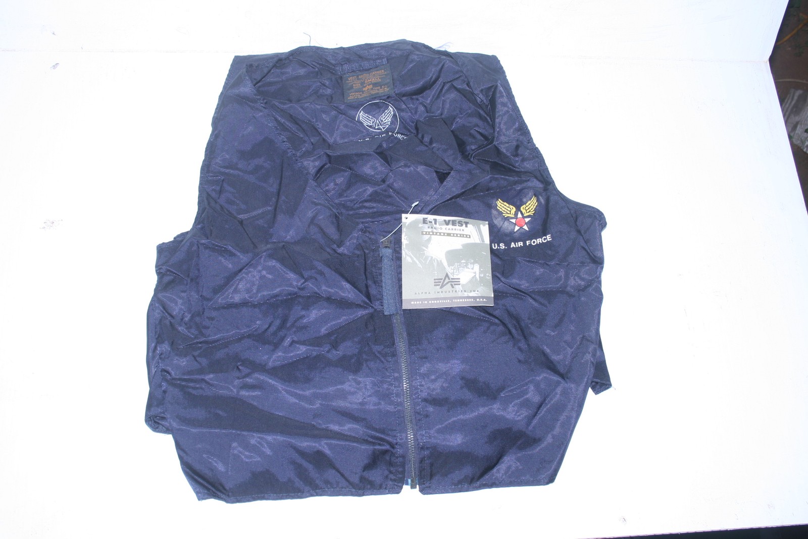 U.S. AIR FORCE RADIO CARRIER VEST E-1, Alpha Industries