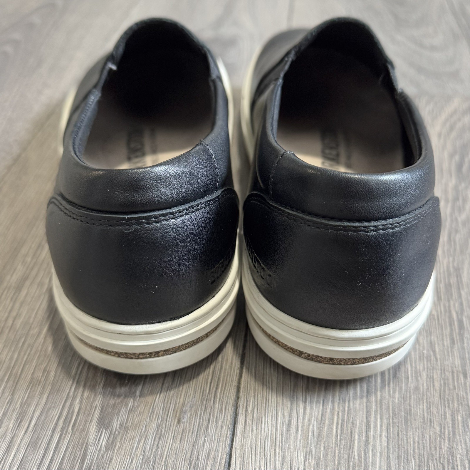 Birkenstock Oswego Black Leather Medium/Narrow Size W9/M7