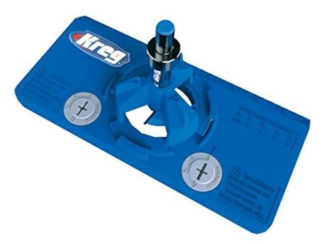 Tool Company KHI-HINGE - Blue Concealed Hinge Jig - Blue