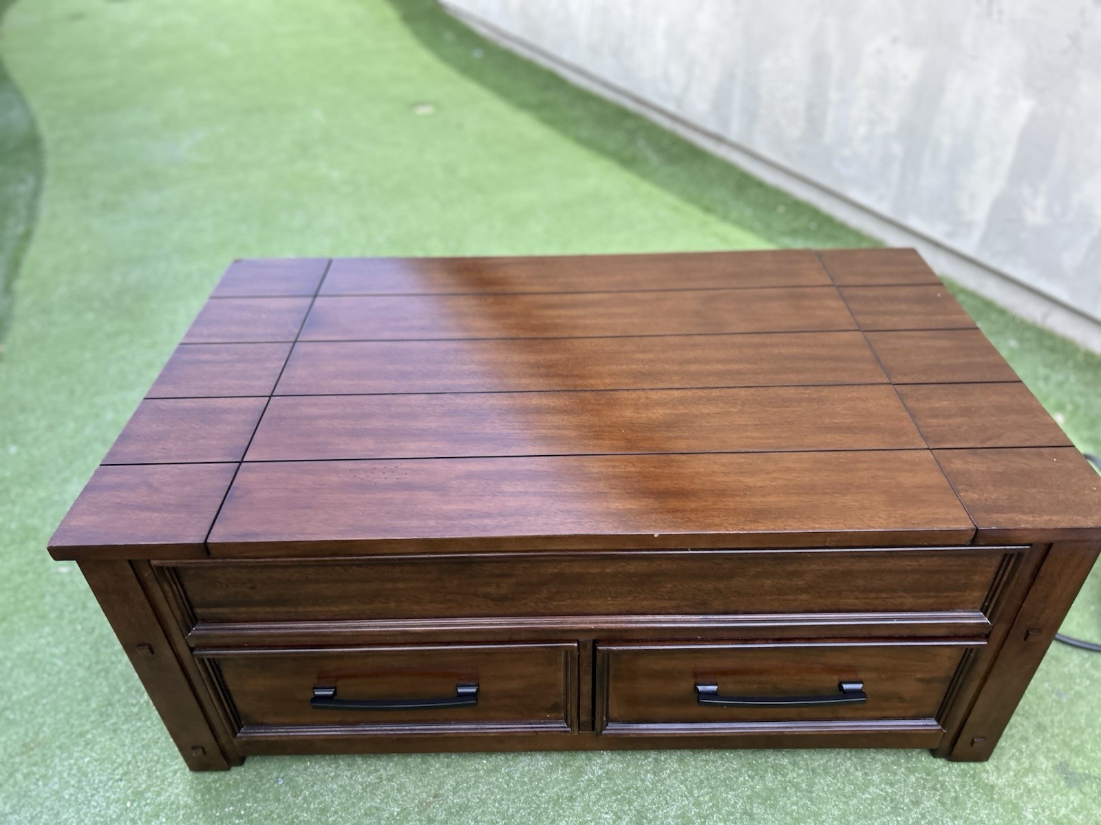 Beautiful wood Chest/table/desk