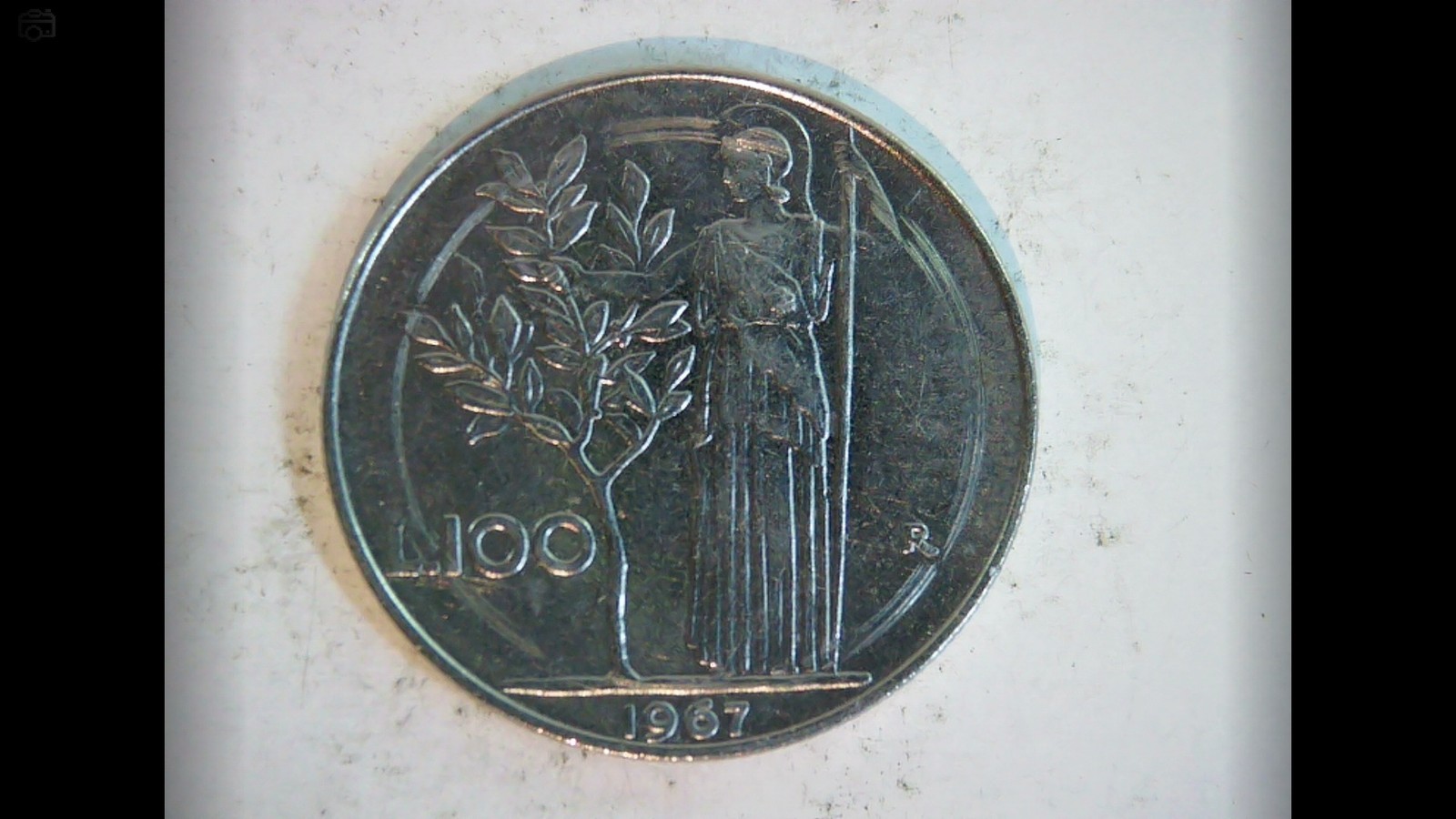 Italy 1967 100 Lire Minerva (100 Lire) Coin
