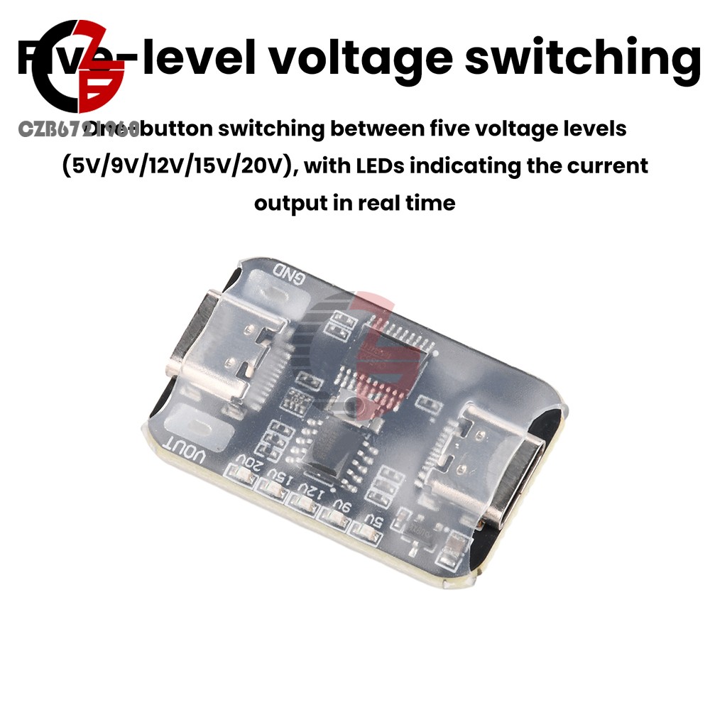 PD Fast Charging Deception Module PD2.0/3.0 Decoy Adjustable Voltage Aging Test