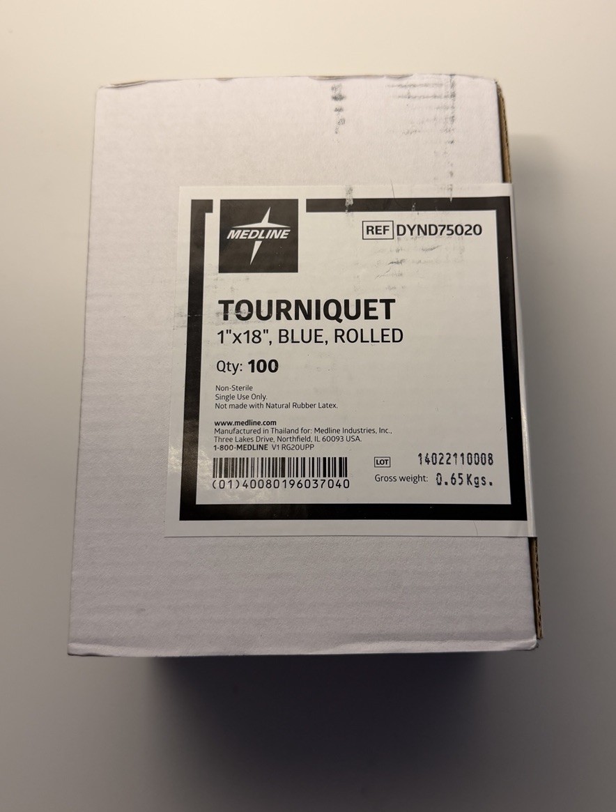 Medline Tourniquet Medical First Aid Emergency 100 Pack