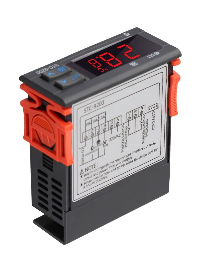 Efficient Cooling Control STC9200 Refrigeration Defrost Fan Controller 220V