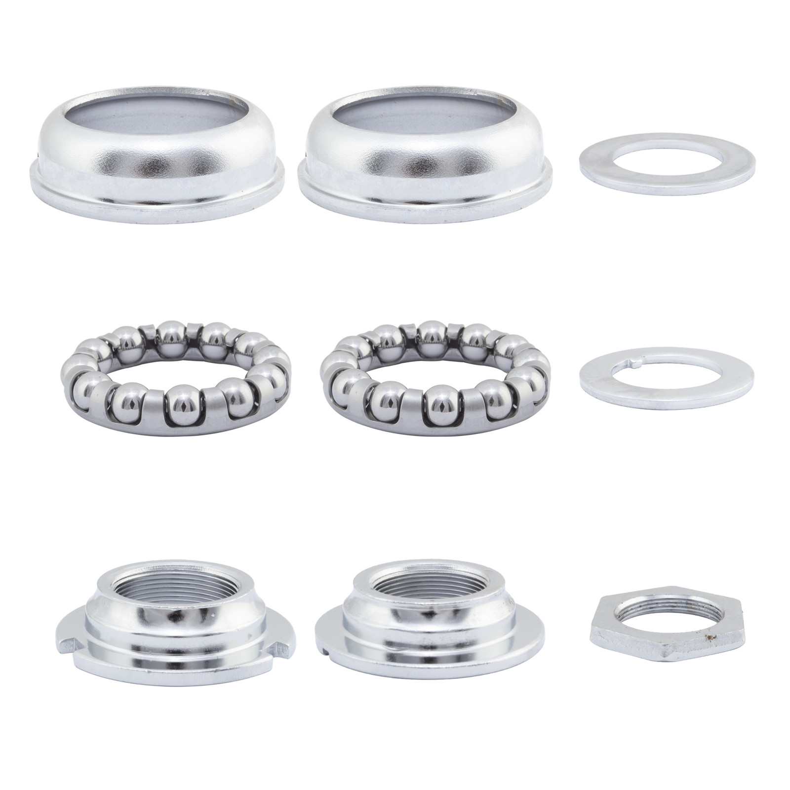SUNLITE 1 Piece 28tpi Silver 68mm BB Bottom Bracket Cup Set