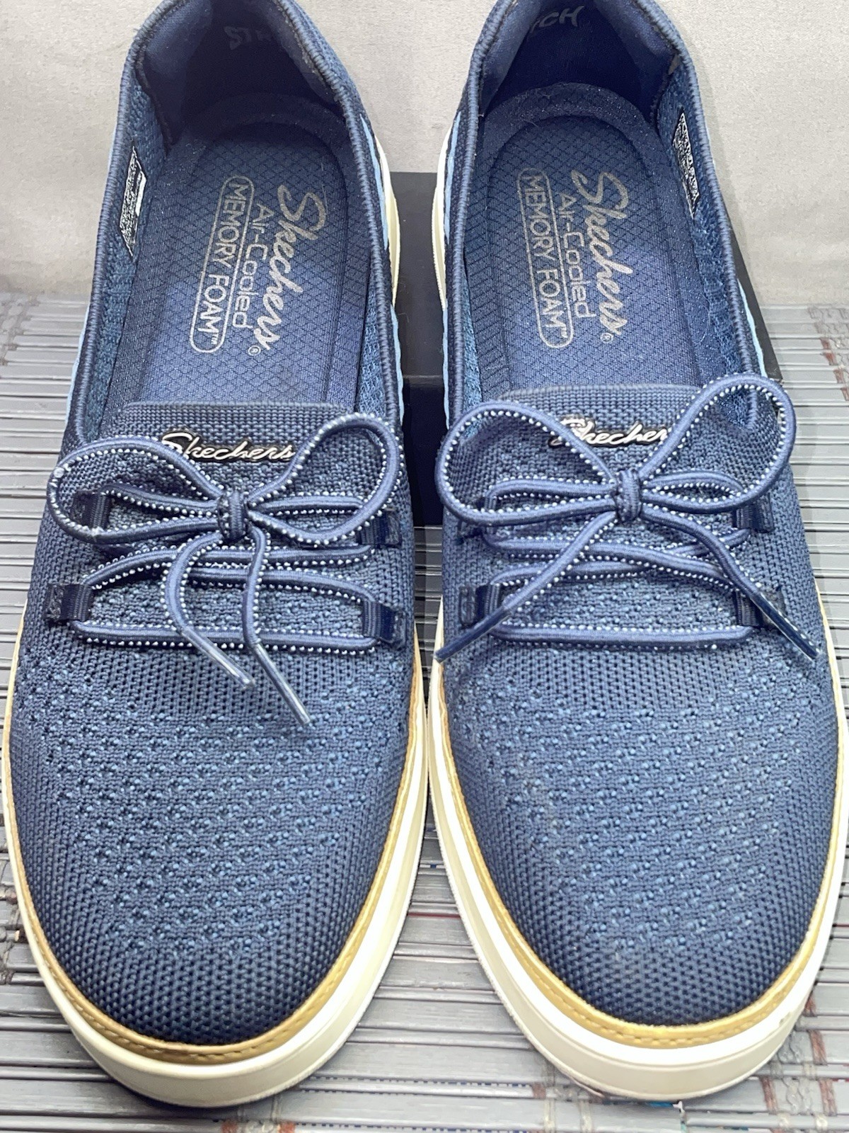 Skechers Air-Cooled Memory Foam Coastal Drive Women's Boat Shoes Size 10