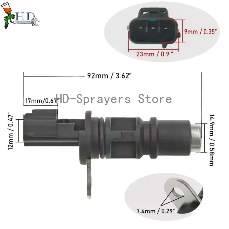 1PCS Camshaft Position Sensor 56028133AC 56041584AF For Chrysler 300 Dodge Jeep
