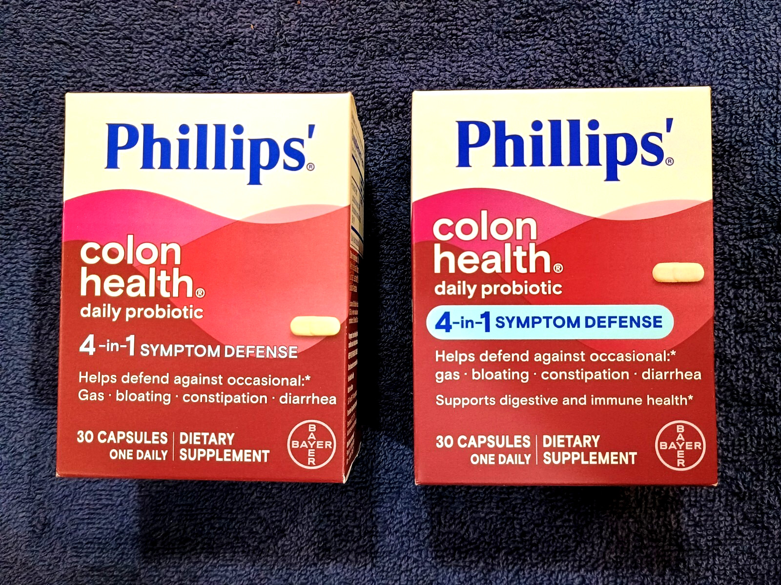 (2) Phillips Colon Health Probiotic Gas Bloating/Constipation/Diarrhea