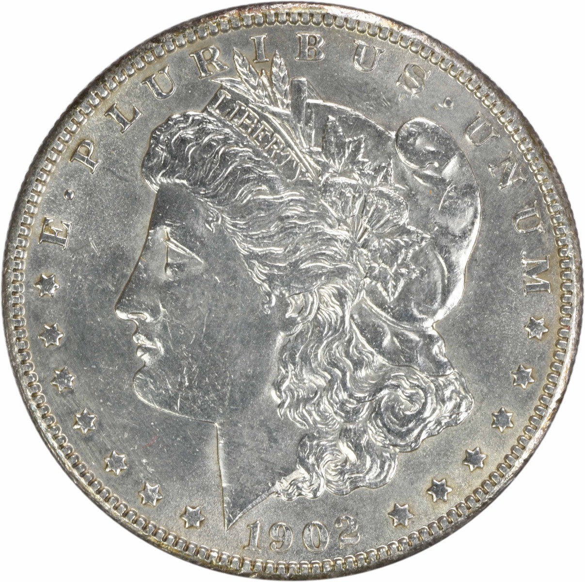 1902-O Morgan Silver Dollar BU Uncertified #456