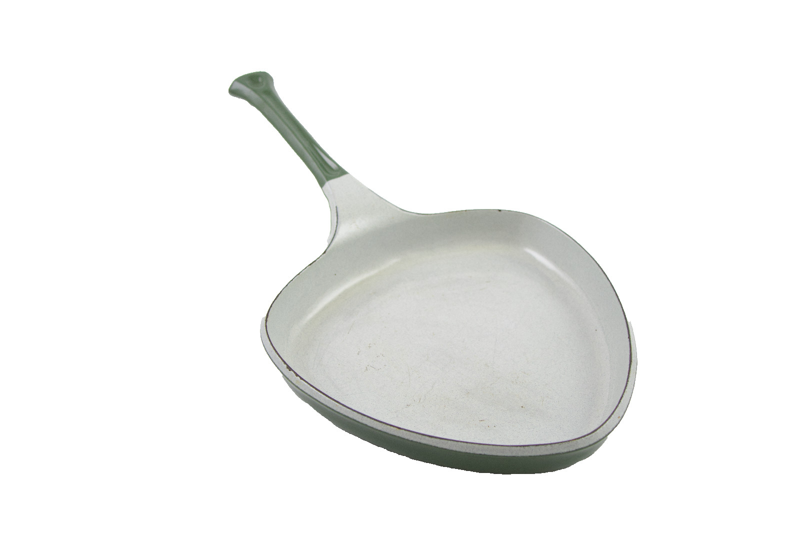 1950s Danasco Jens Quistgaard De Forenede Jernstoeber Anker Line Enamel Skillet