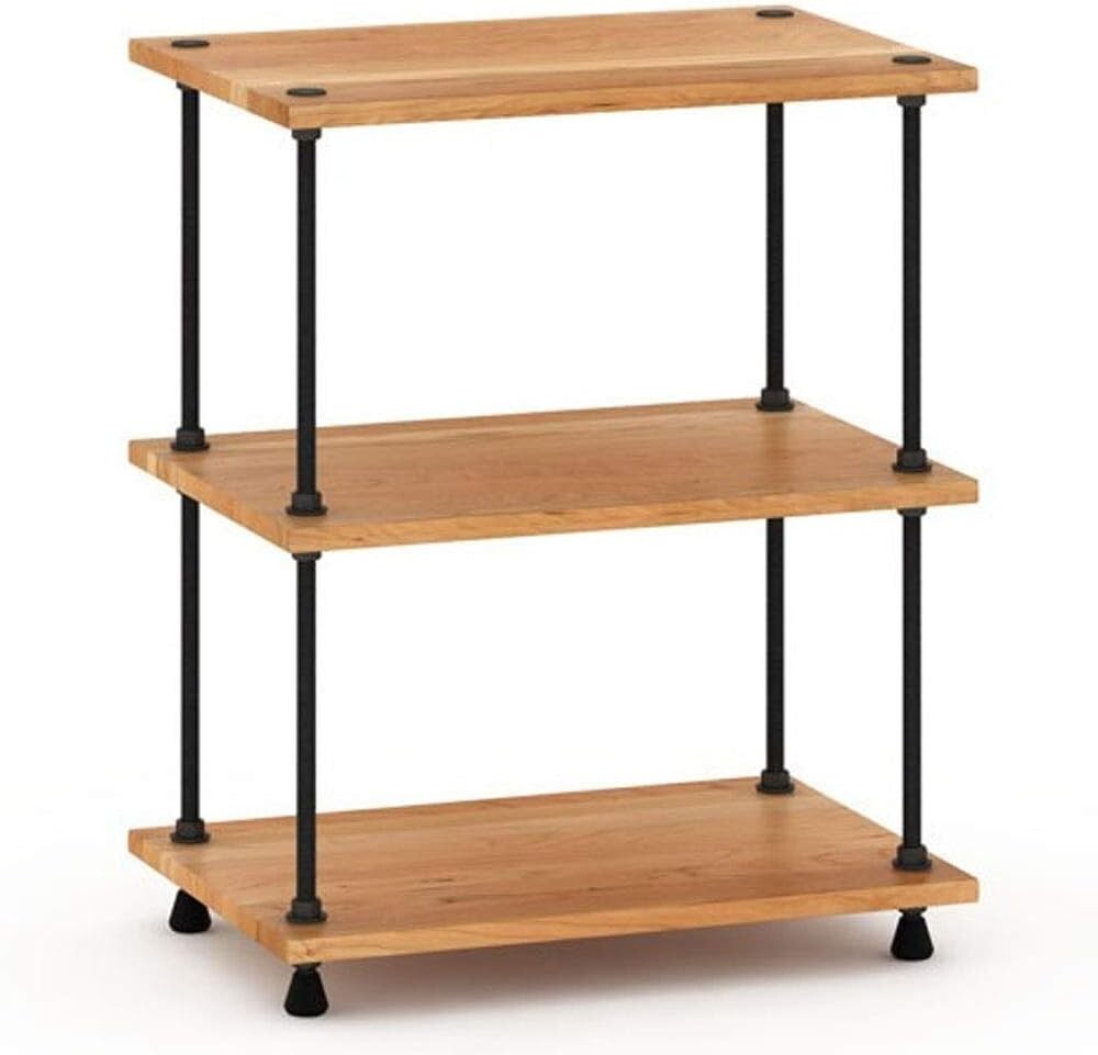 Salamander Archetype 3.0 3-Shelf Audio Rack Real Cherry Wood