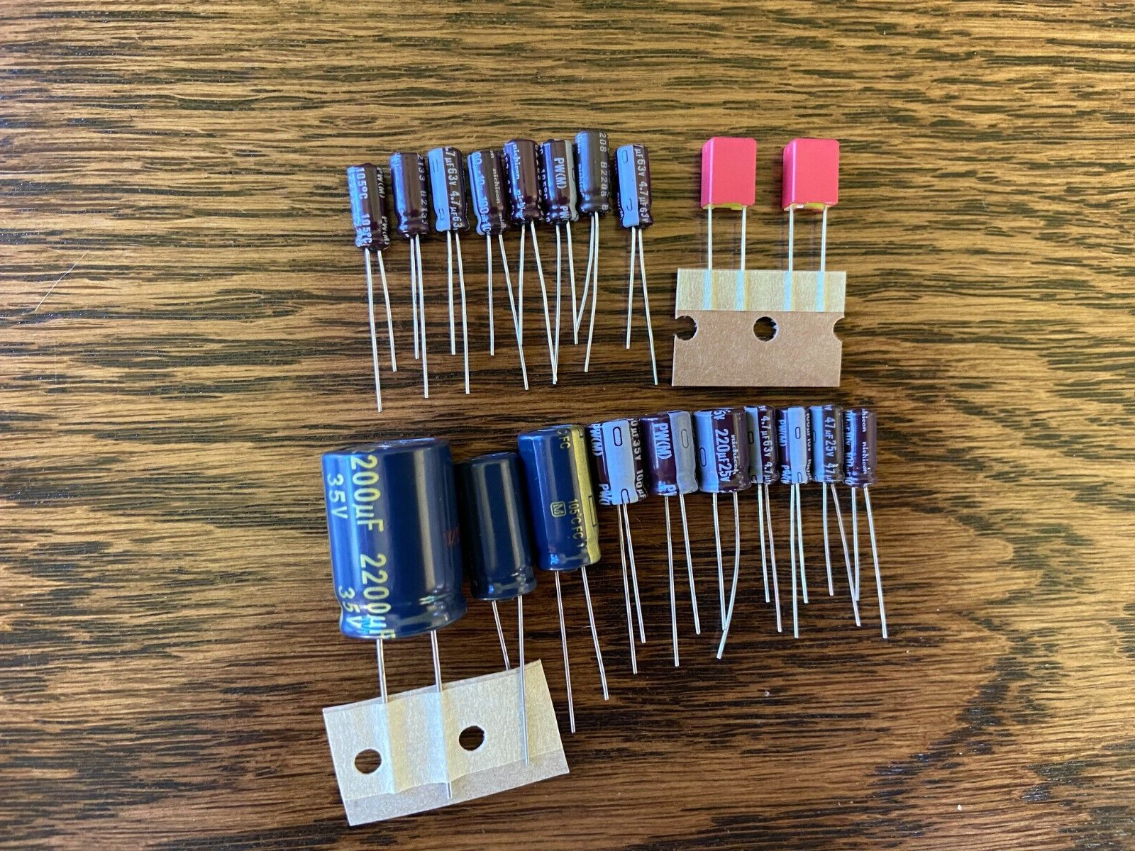 Realistic SA-101 & Early SA-102 Amplifier Recap Kit Complete Set