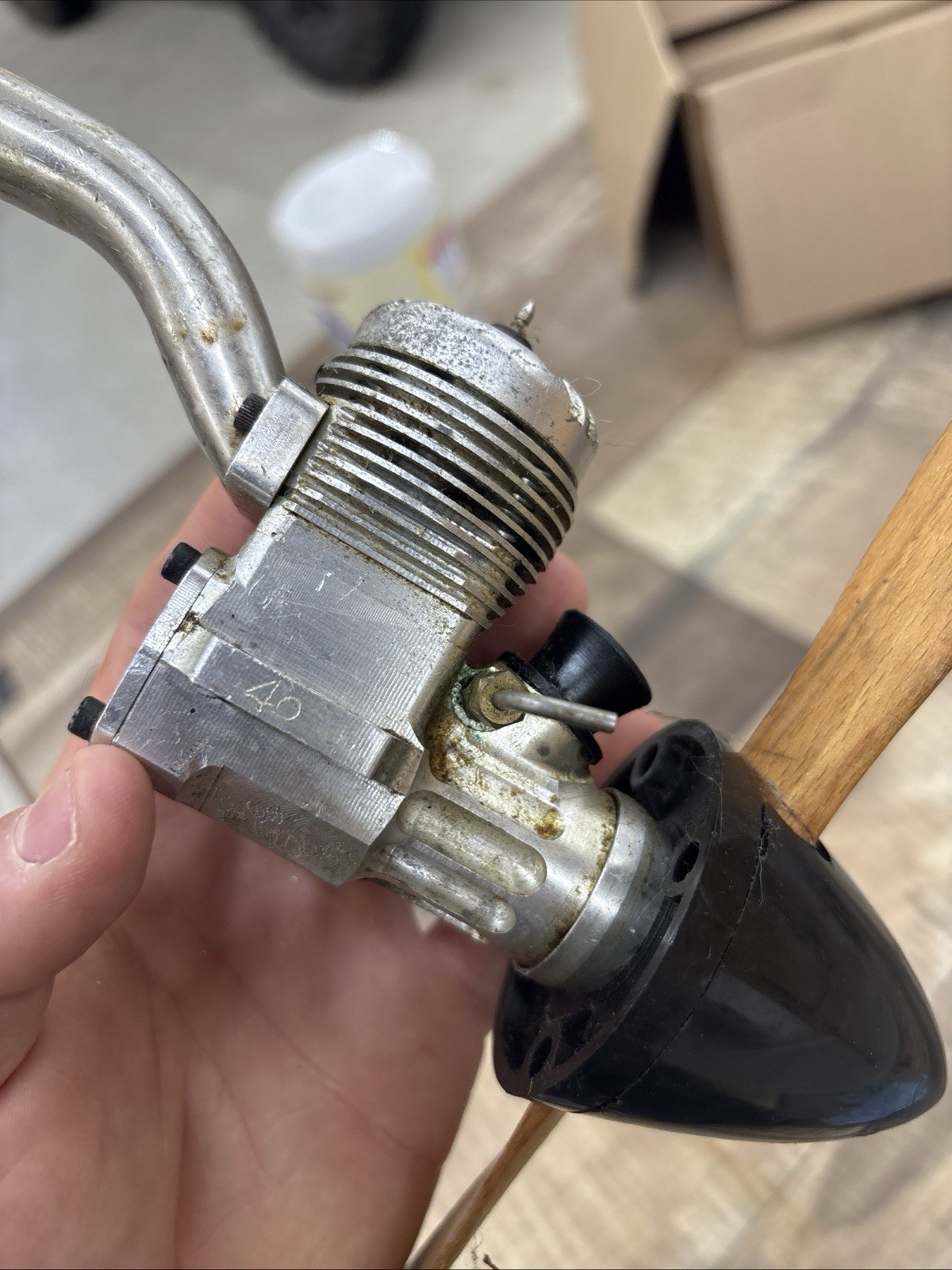 RIRE .40 [6.5 cc] JETT MODEL AIRPLANE RACING ENGINE