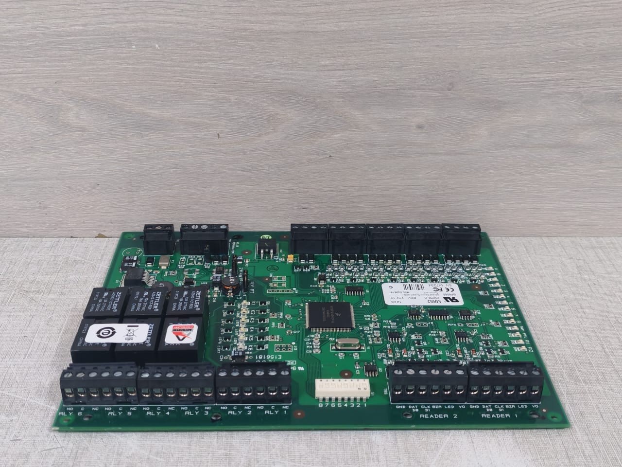 Mercury MR52 10278 0 REV 1.57.12 Dual-Card Reader Interface Panel-new