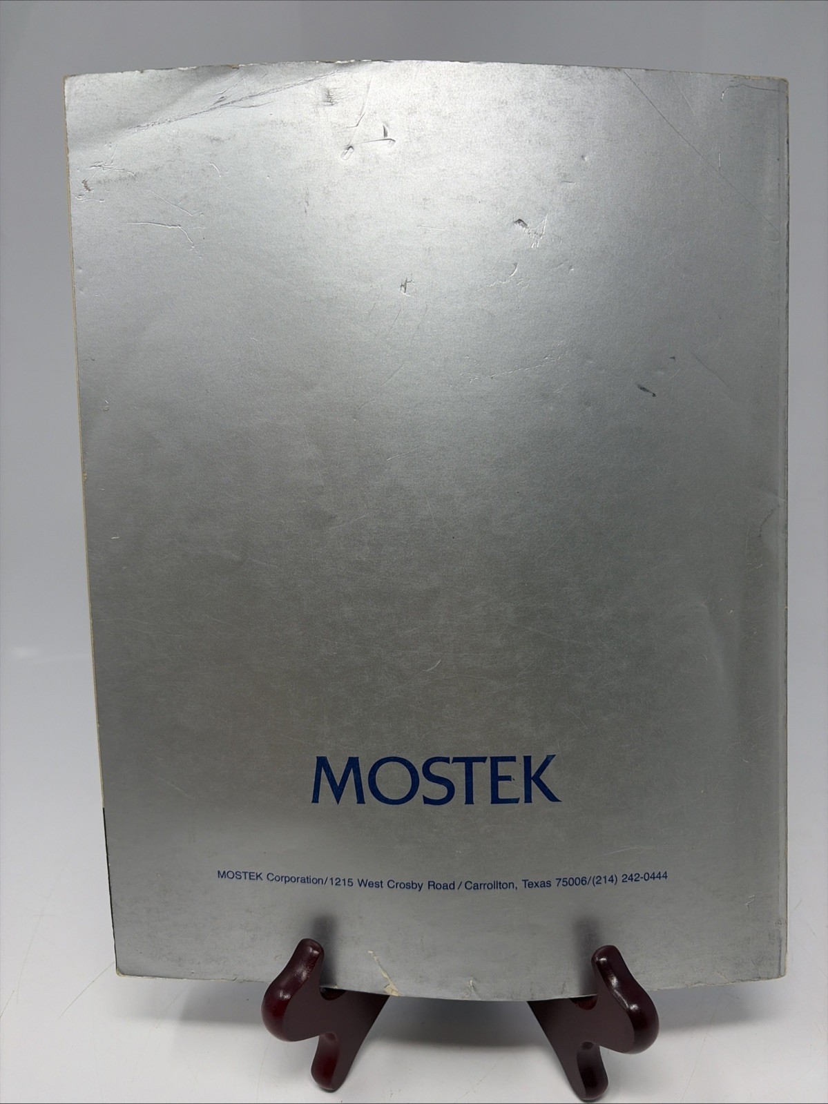 MOSTEK Memories Micro-processors Consumer Circuits Industrial MOS IC GUIDE