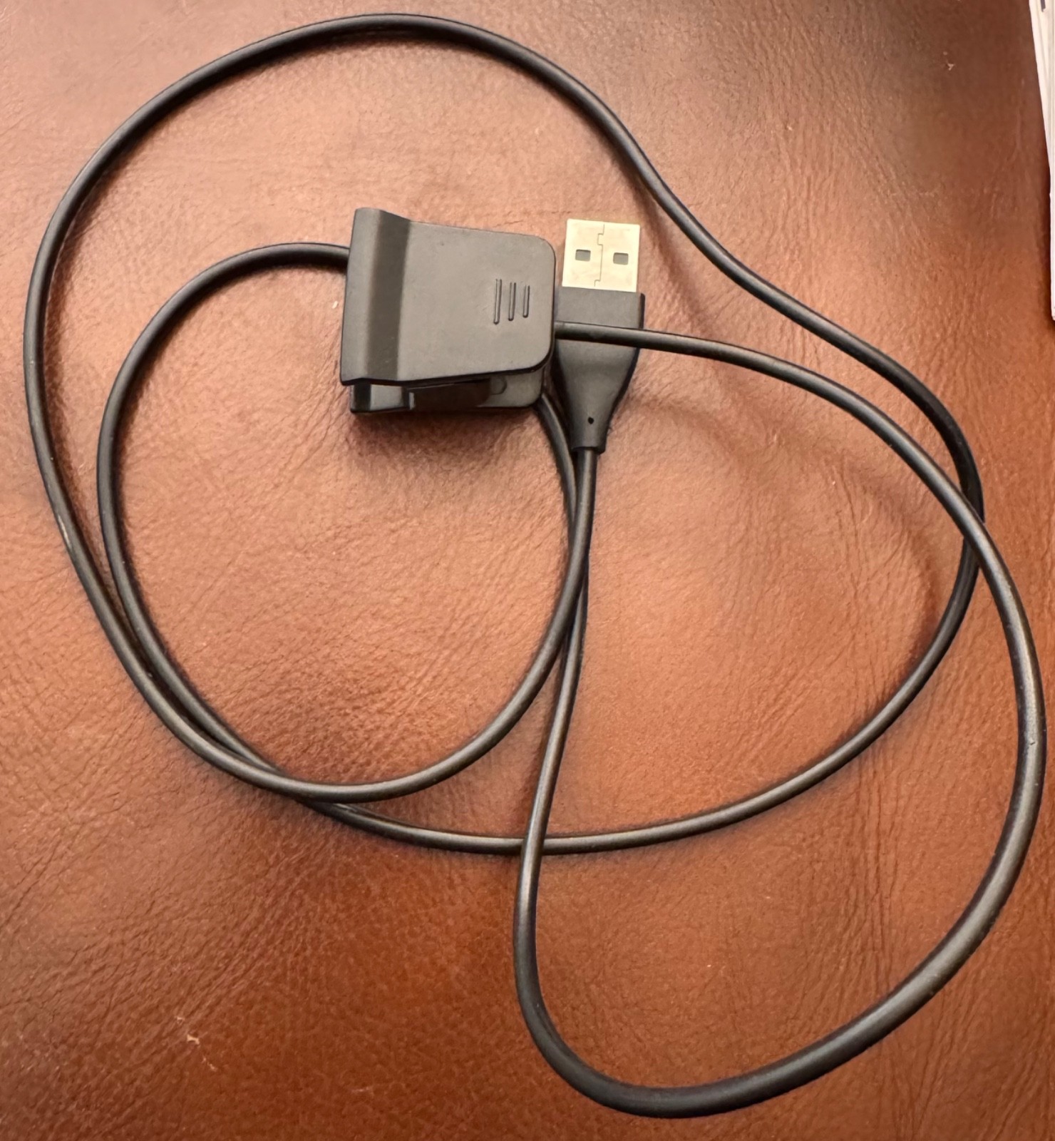 Fitbit Original USB Charger Charging Cable Cord Black