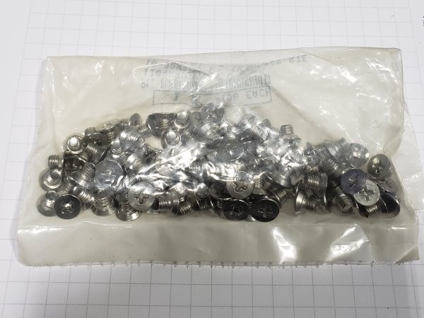 18-8 Stainless 10-32 x 1/4 Philips flat head under cut screw. NOS Pkg of 100 ea.