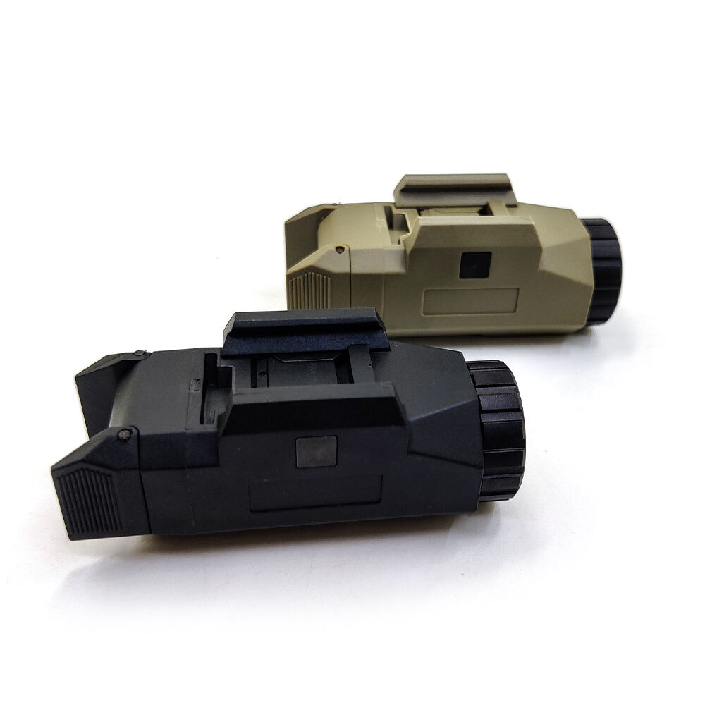 Tactical APL Pistol Light White LED Fits 20mm Rail Weapon Hunting Flashlight