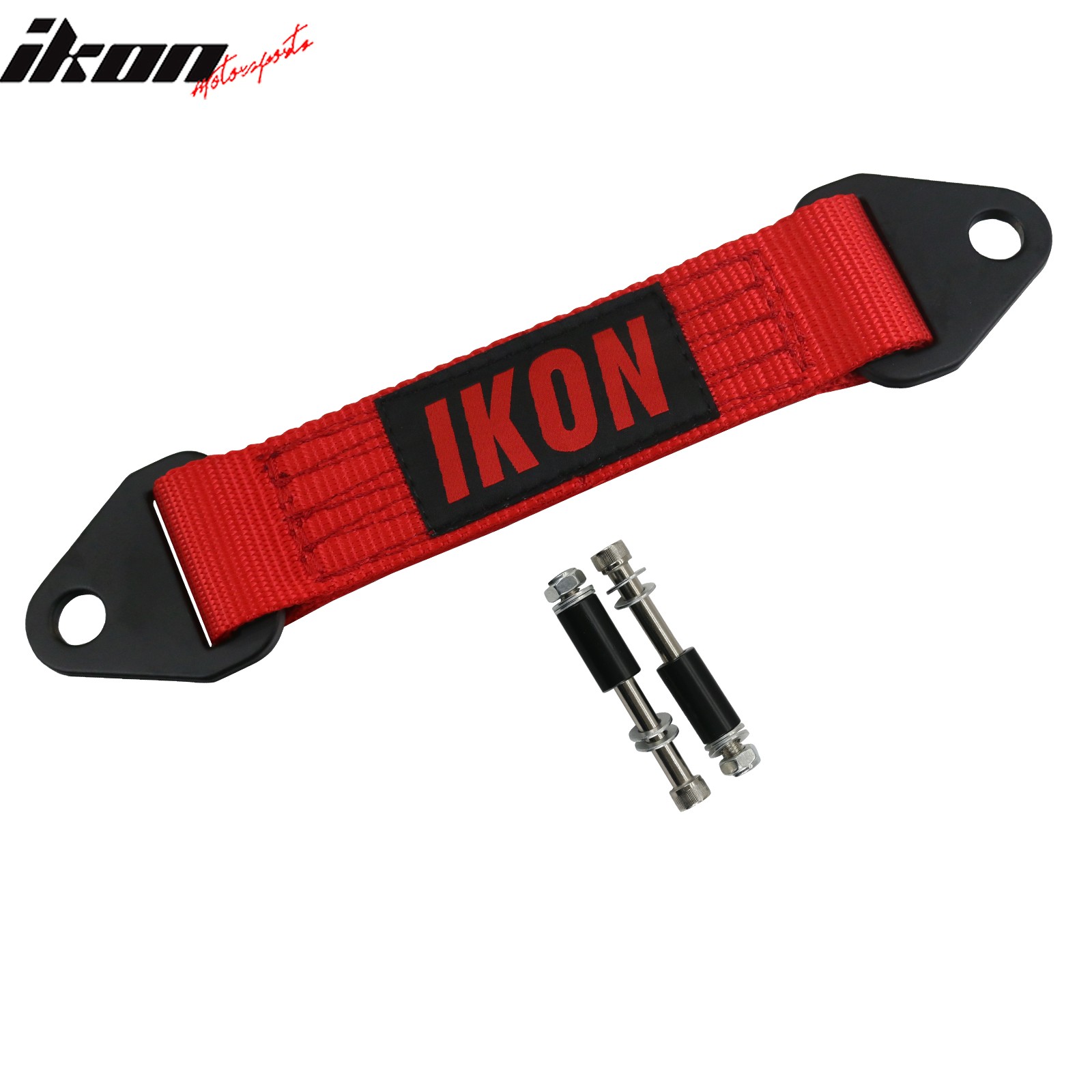 10" Red 10000lbs Racing Limit Straps Shock Suspension Travel 4 Layers Webbing