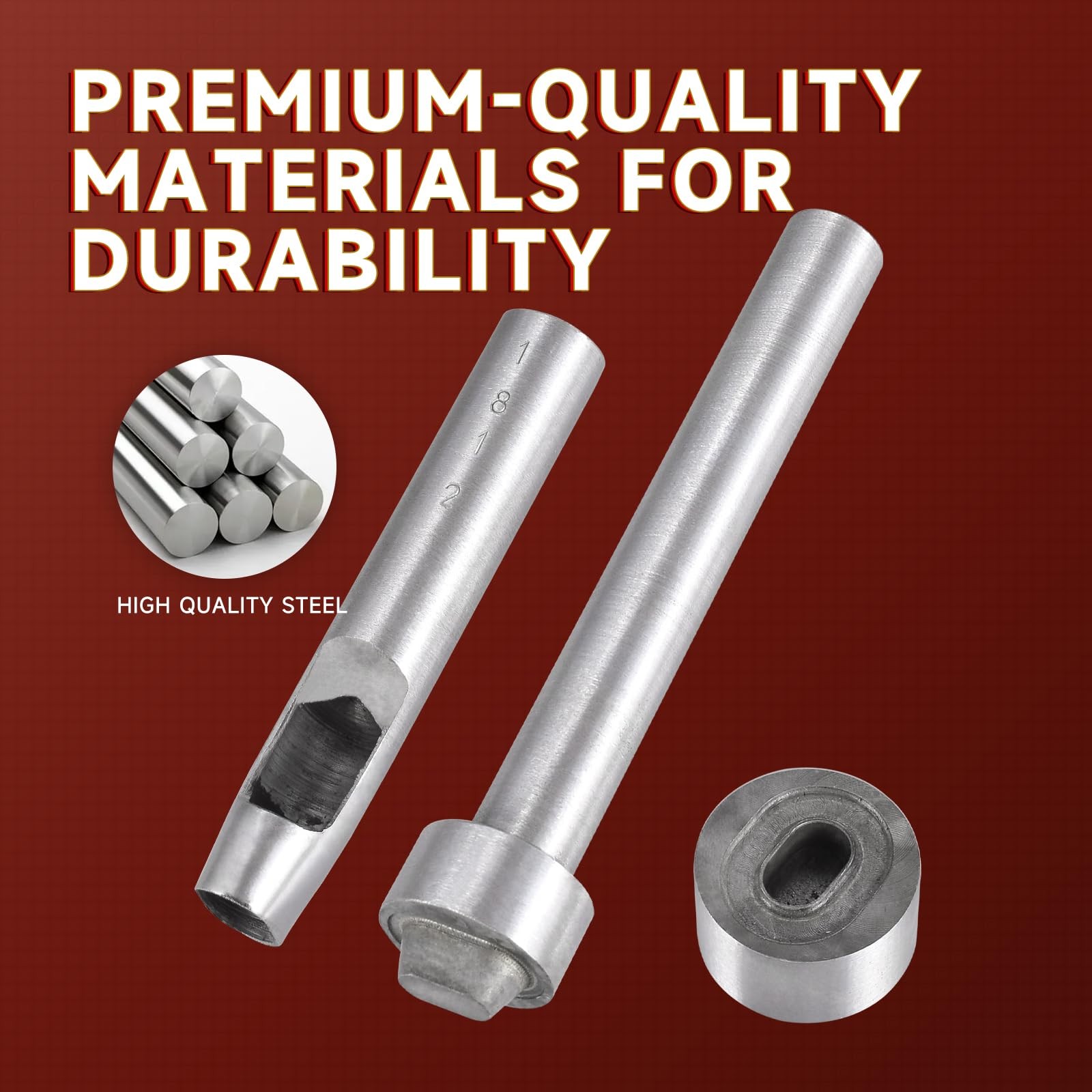 Cross Lock Installation Tool for Leather Bags, Rotating Lock Assembly, Handba...