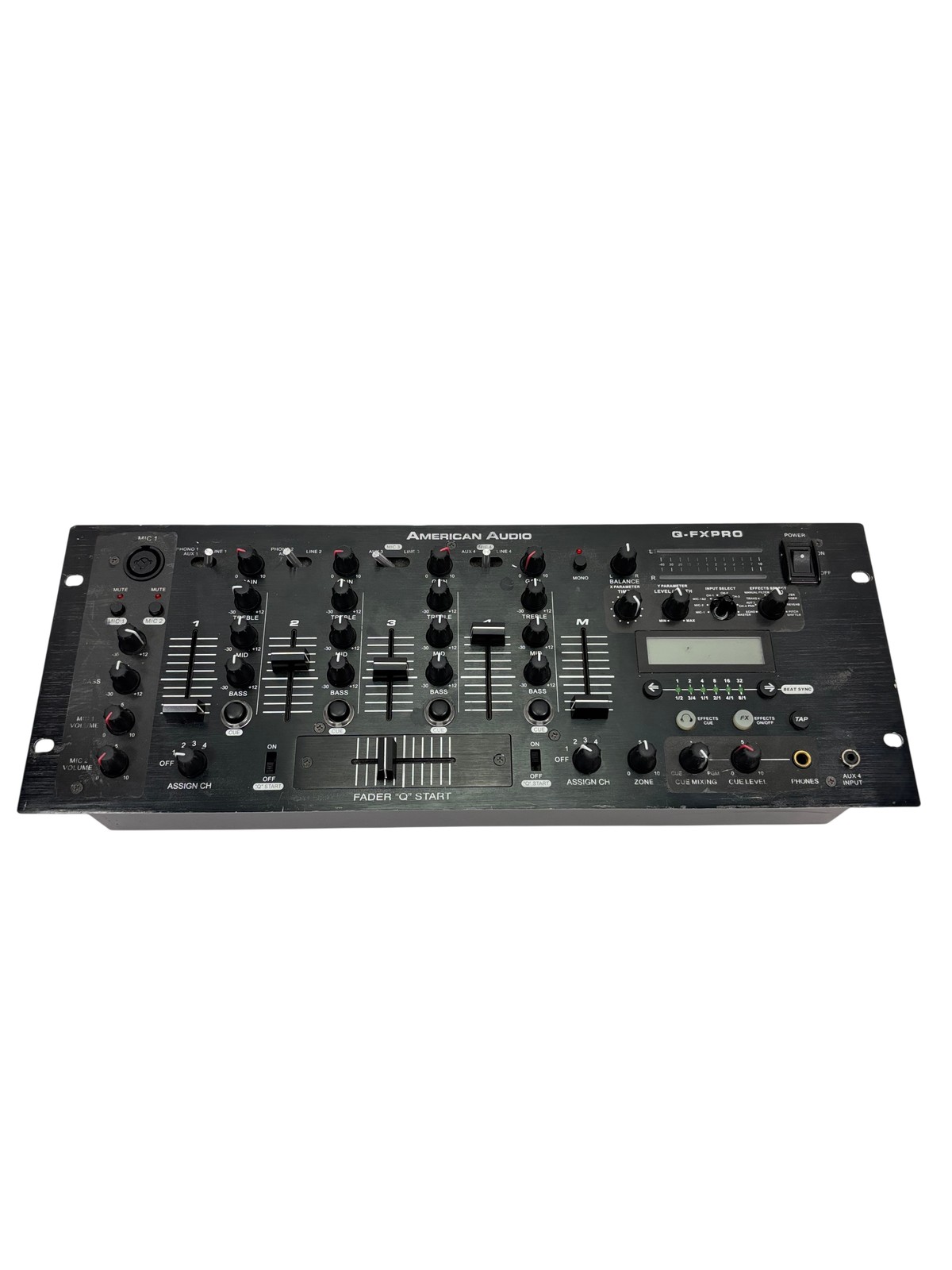 American Audio Q-FXPRO 4 Channel DJ Mixer