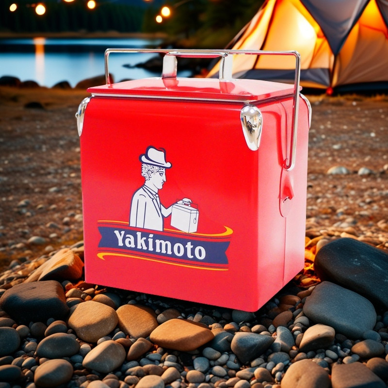 Classical Cooler 14 QT Creative Yakimoto Outdoor Rolling Steel Legacy Ice Chest