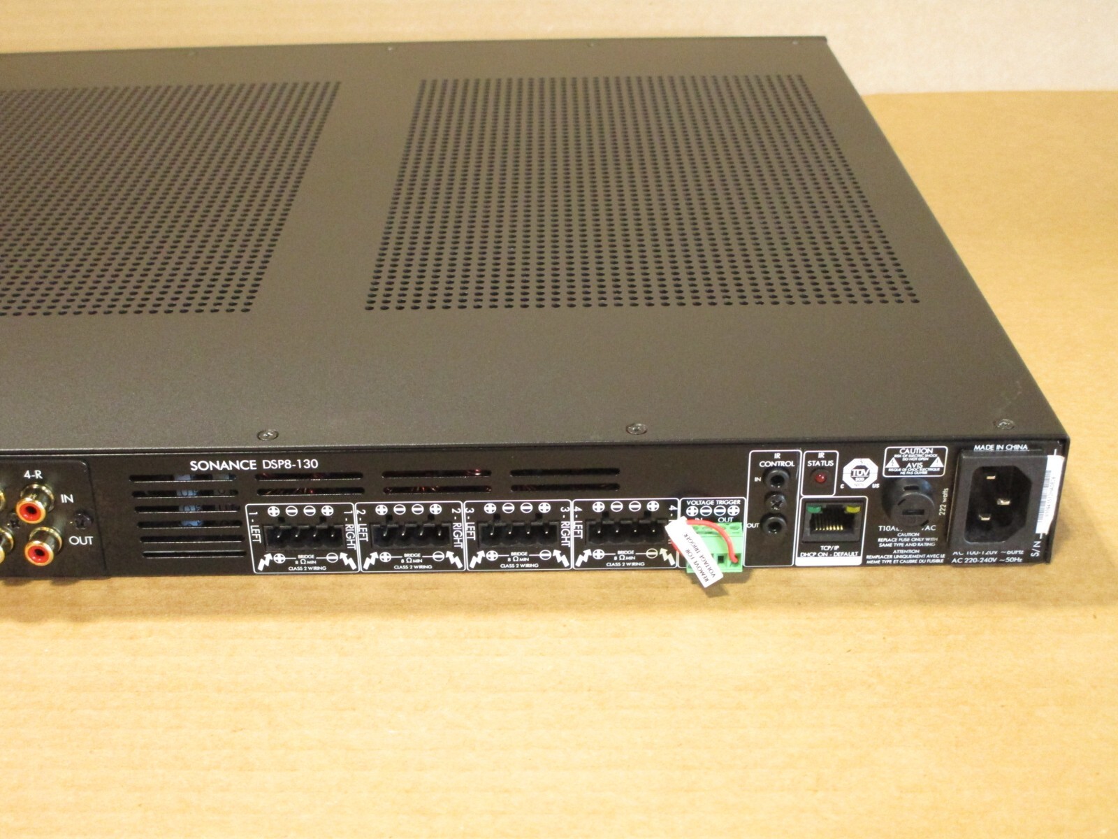 Sonance DSP 8-130 AMP Multi-Channel Amplifier - Great Item -