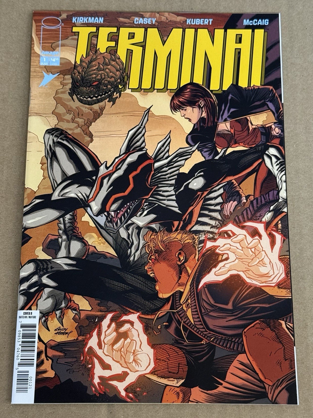 Terminal #1 Cvr B Andy Kubert & Dave Mccaig Connecting Wraparound Variant Image