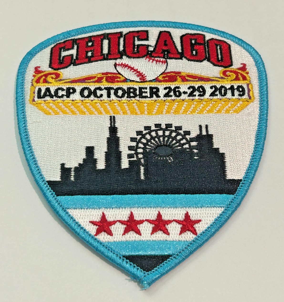 2019 Chicago IACP Confernce International Assoc Chief Police Patch Unused
