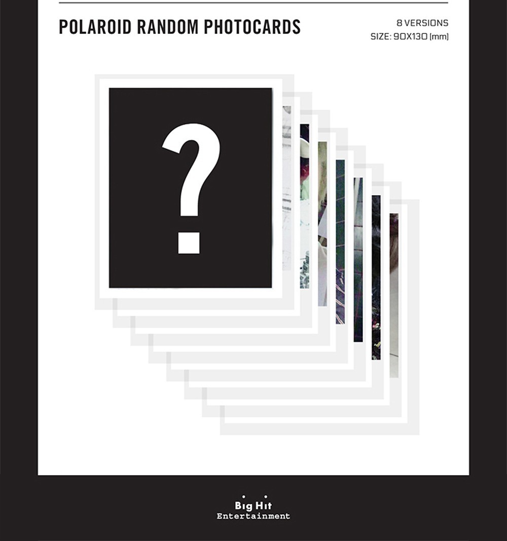 BTS [WINGS] 2nd Album 4 Ver SET/4 CD+4 Photo Book+4 Polaroid Card+GIFT OFFICIAL