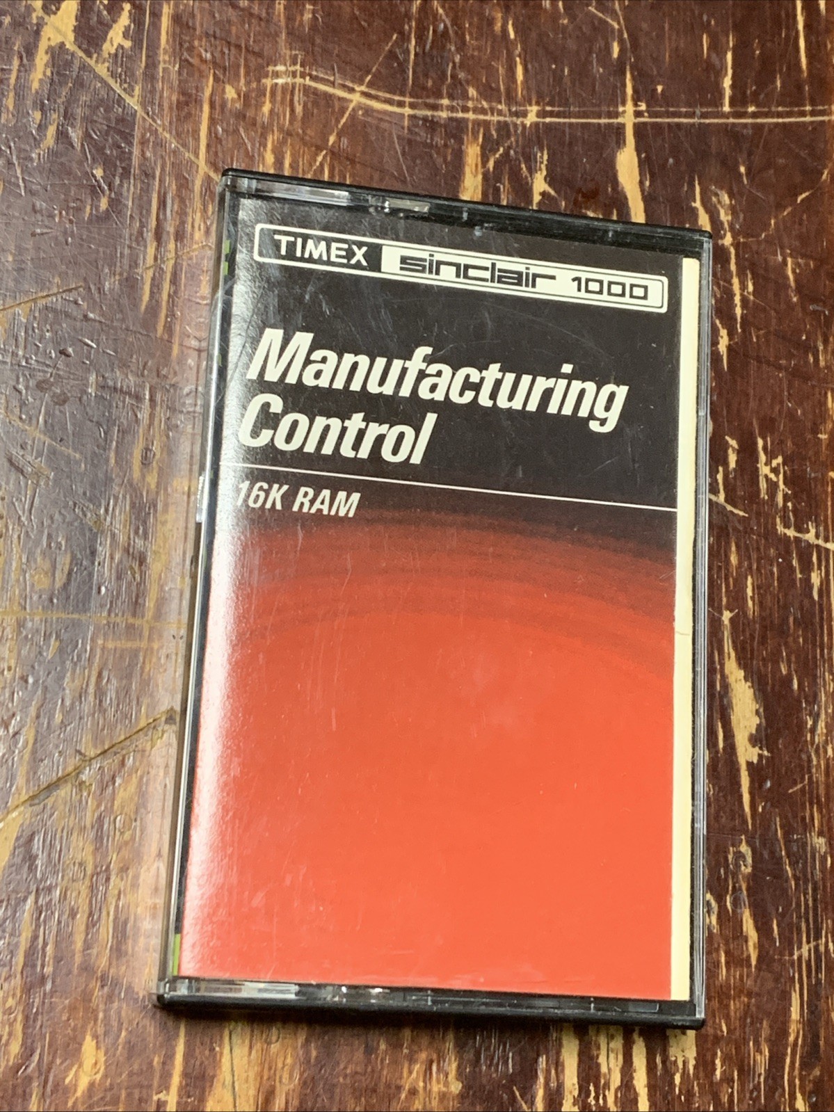 Timex Sinclair 1000 Manufacturing Control Computer Cassette Tape - Vintage