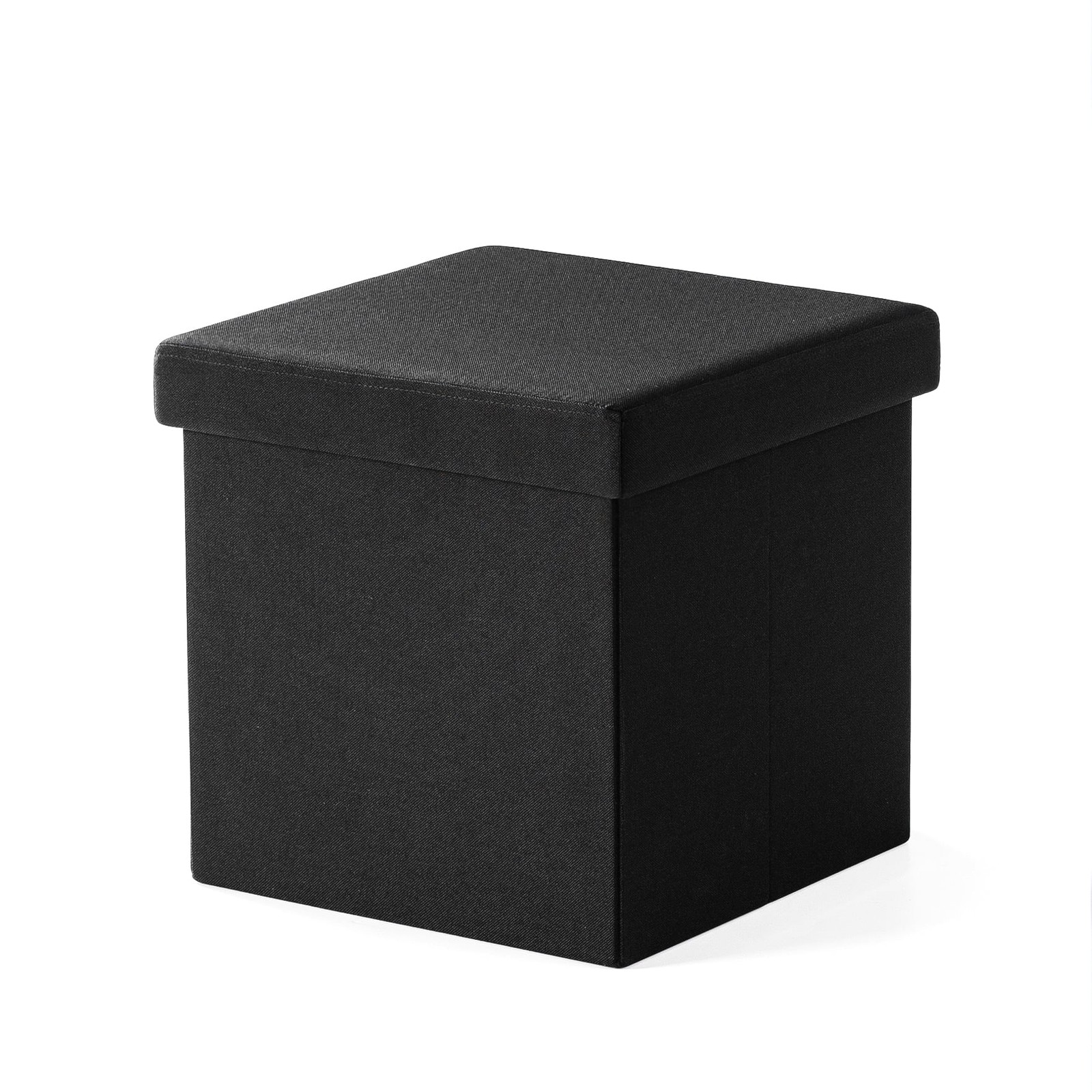 Stockbox 15" Ottoman W/ Storage Drawer Blue